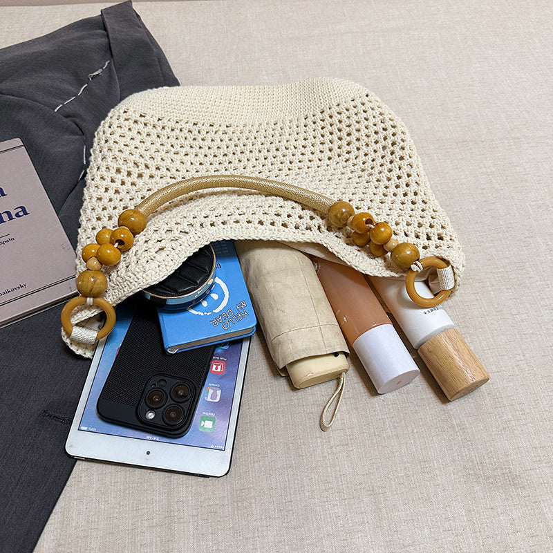 Bohemian handgefertigte Häkel-Tote-Tasche