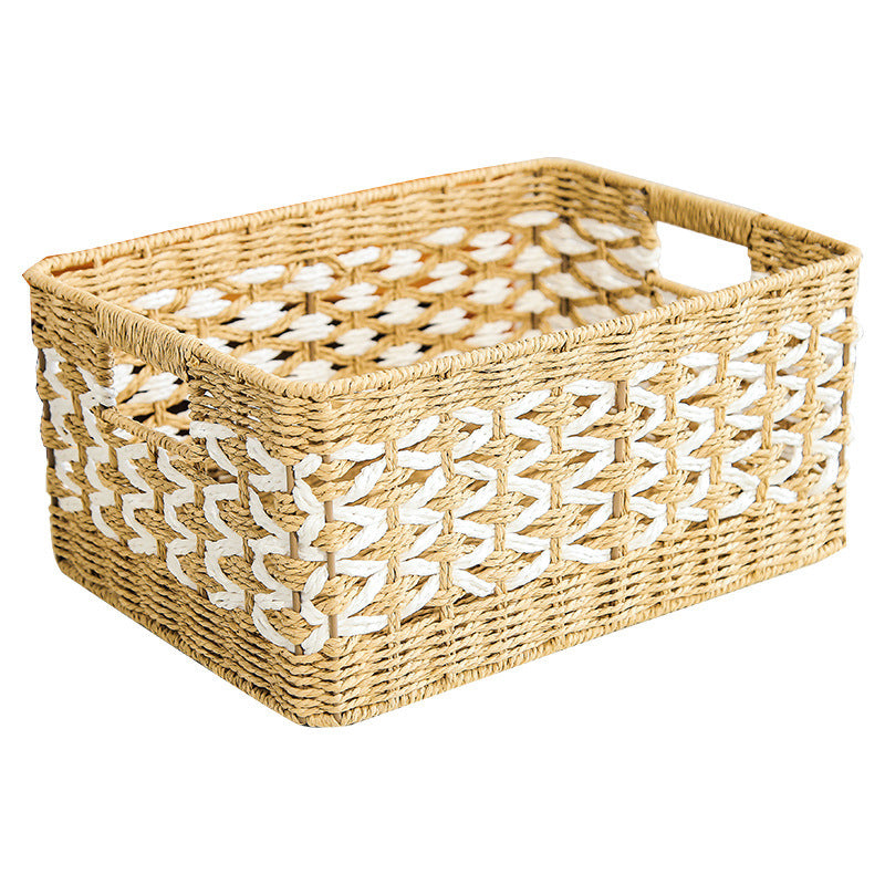 Dekorativer Korb Aus Naturfaser mit Elegantem Design Brehn