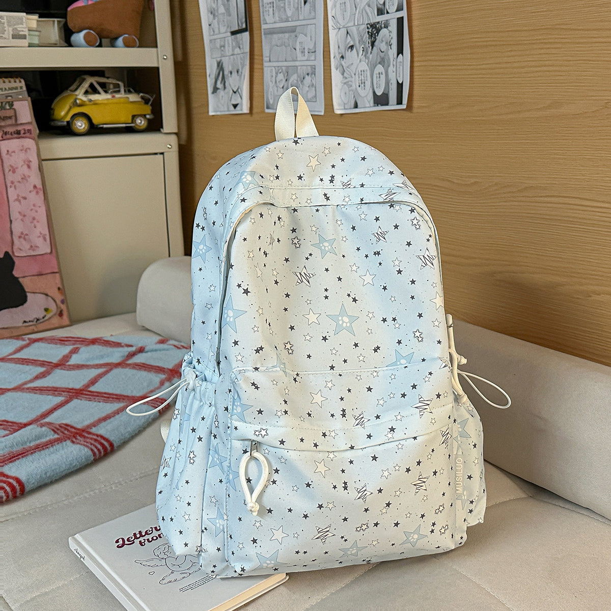 Trendiger Sternmuster-Rucksack Brehn