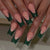 Kunstvolle Nagelkunst mit Grünen Akzenten Brehn