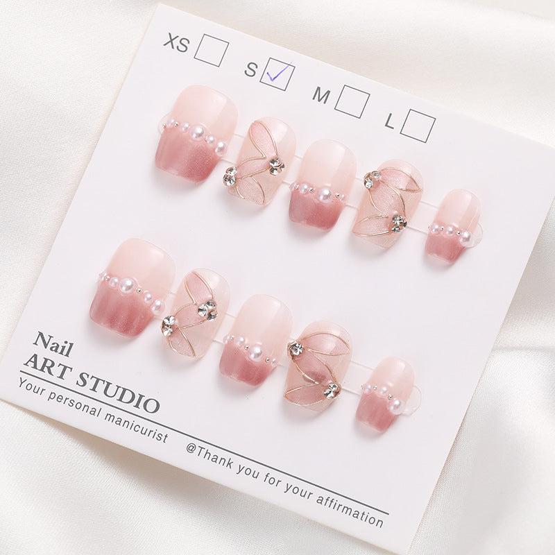 Dekoratives Press-On Nagelset Brehn