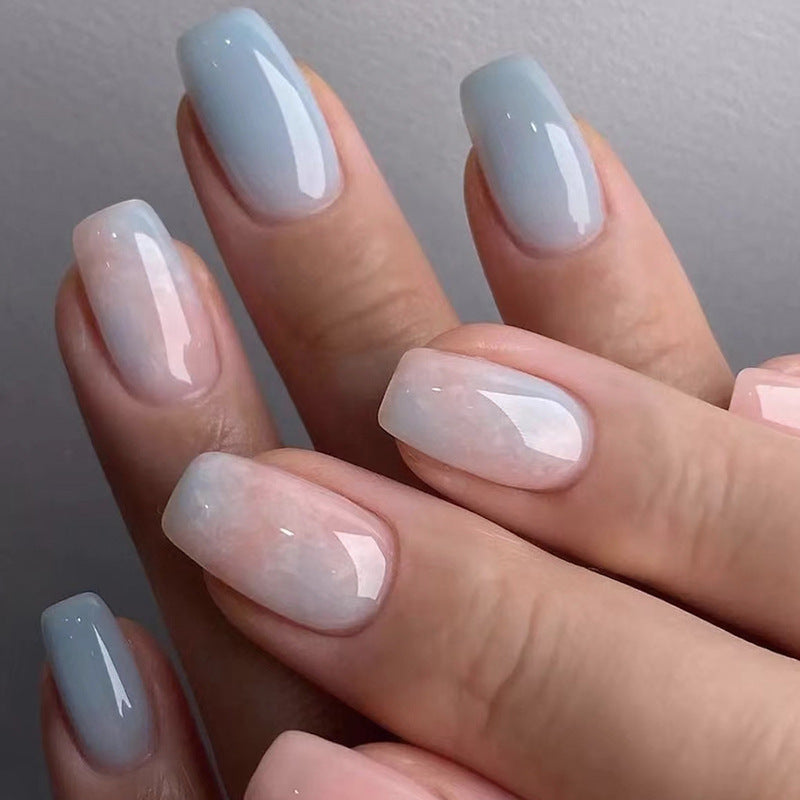 Ombre Glossy Press-On Nagelspitzen Brehn