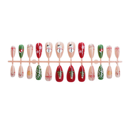 Urlaubsthema Press-On Nageldekorationen