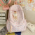 Vielseitiger kariert Muster Rucksack Brehn