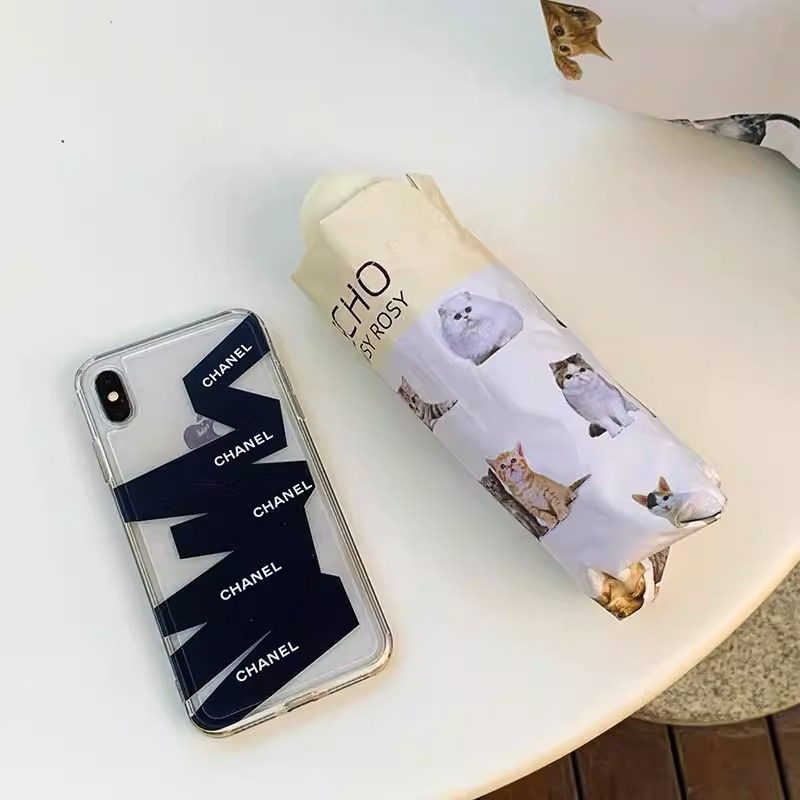 Damen Faltregenschirm mit verspieltem Tierdesign Brehn
