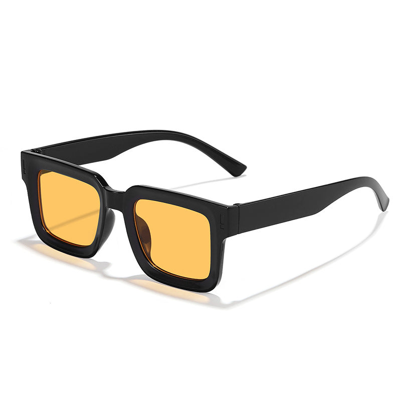 Damen modische quadratische Sonnenbrille mit hochwertigem Rahmendesign Brehn