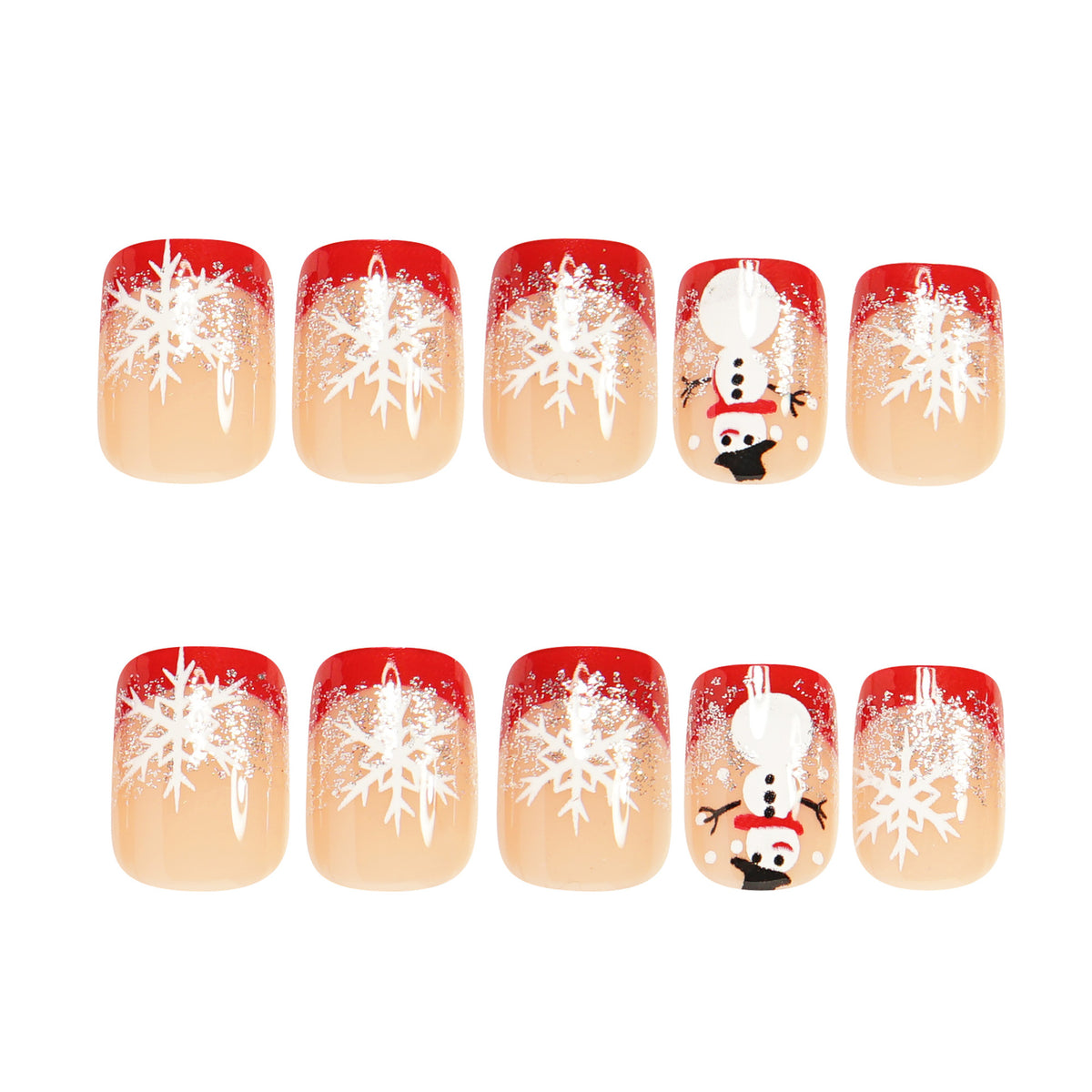 Festliches Holiday Nagelkunstset Brehn