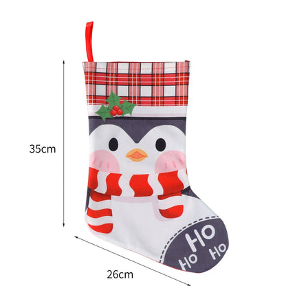 Weihnachtlich dekorative Socke