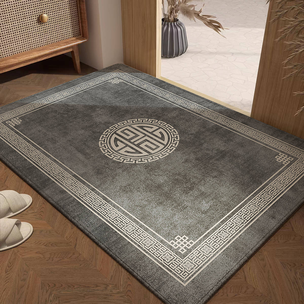 Elegante geometrische Design-Teppich