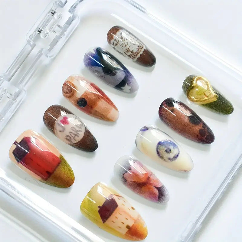 Künstlerisches Nageldesign Brehn