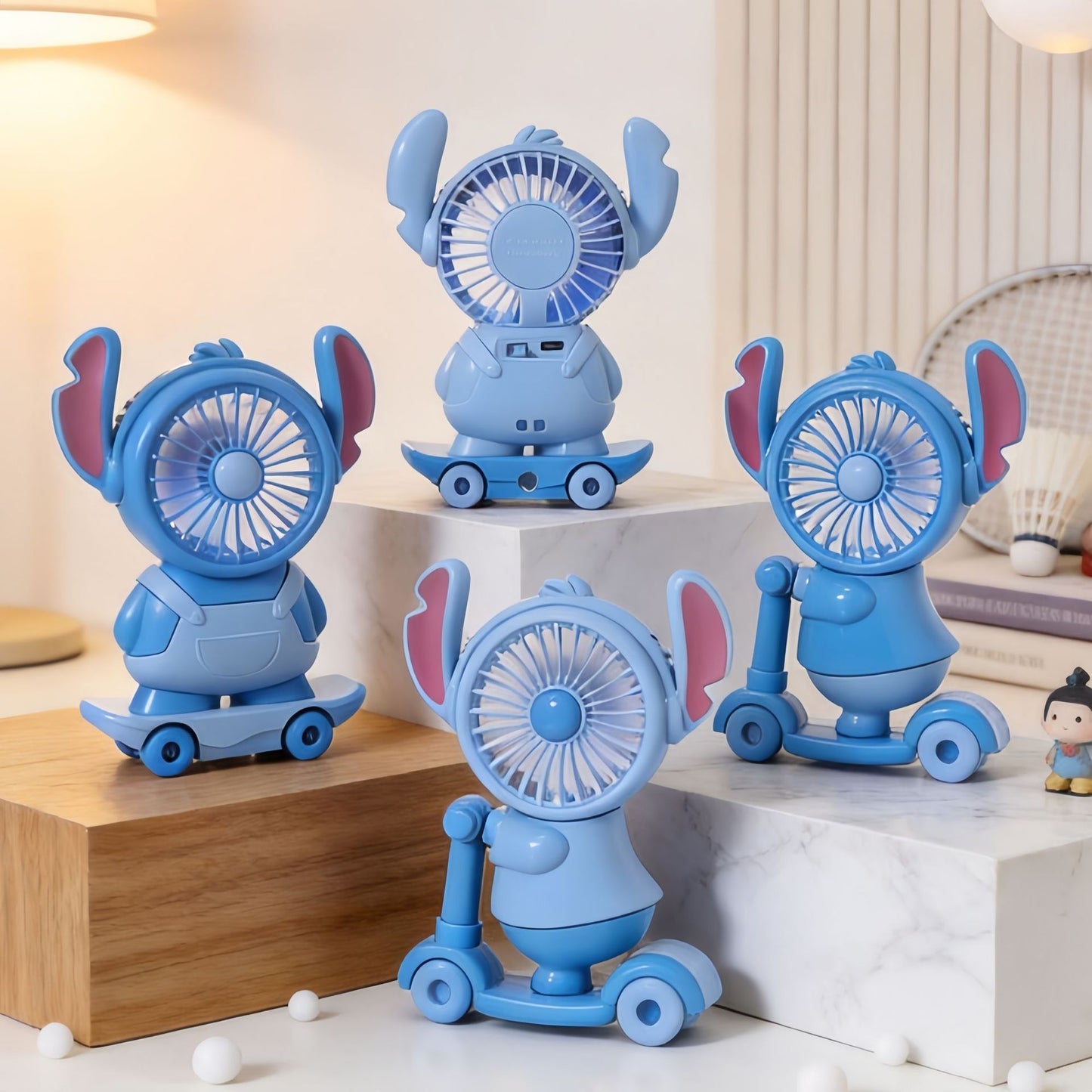 Unisex Tragbarer USB Handventilator im kreativen Tierdesign Brehn