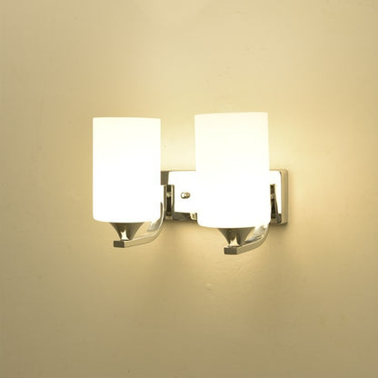 Moderne Dual-Opal Wandleuchte