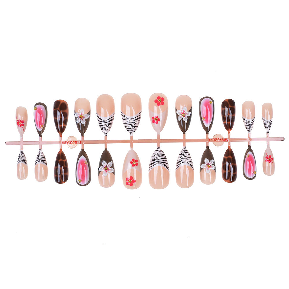 Dekorative Floral Press-On Nagelset Brehn 1787294384