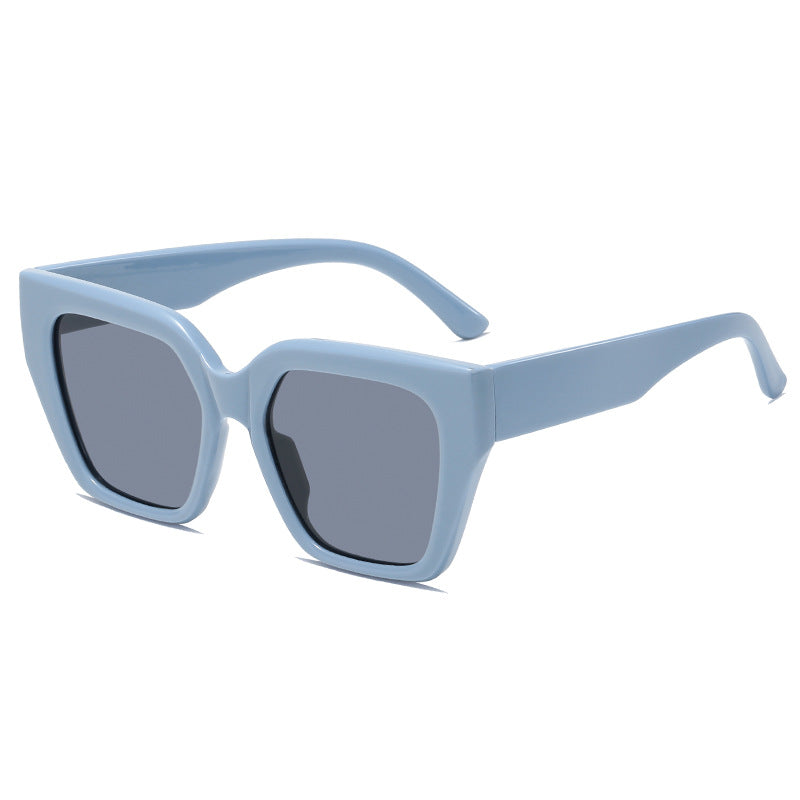 Damen modische Übergroße Sonnenbrille mit tierischem Muster Brehn