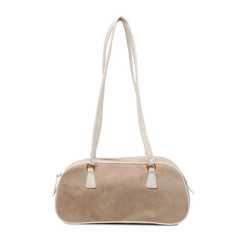 WoChic Faux Wildleder Handtasche Brehn