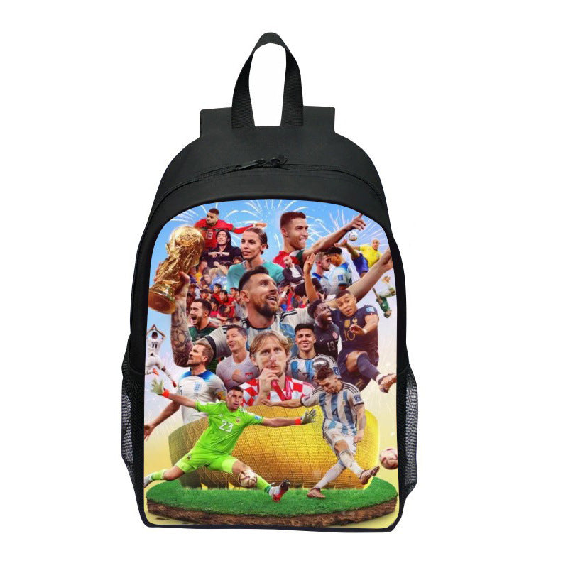Sportlicher Rucksack mit Wm-Trophäe Design Brehn