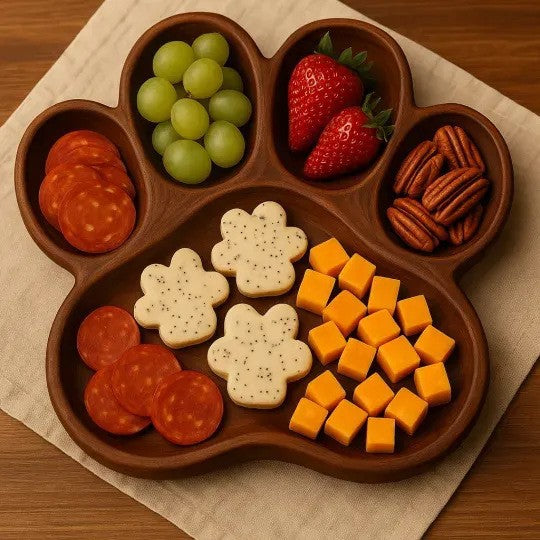 Pfotenförmige Snackplatte Brehn
