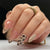 Leopard-Print Press-On-Nagelset Brehn