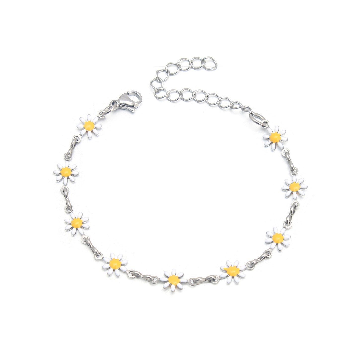 Blumen Charm Ketten Fußkette Brehn