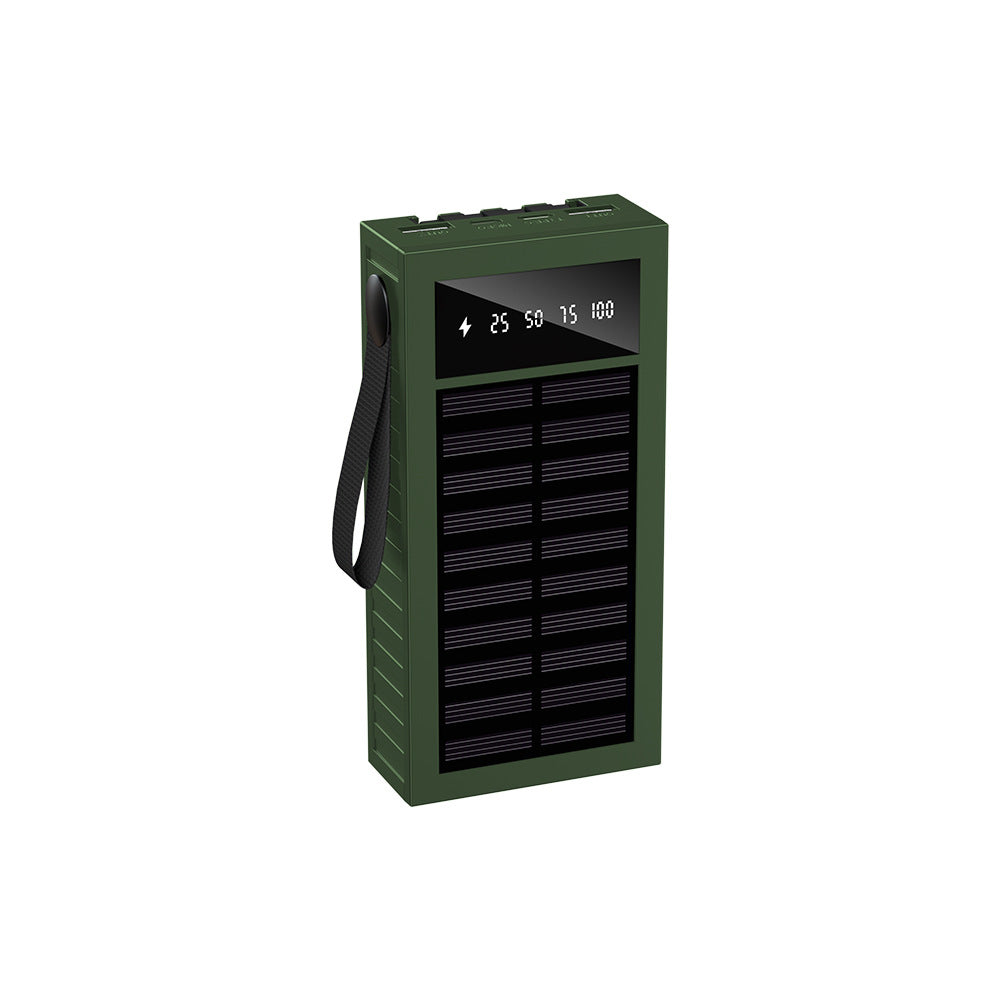 Tragbare Solar-Powerbank mit Multifunktionaler Ladeanzeige Brehn