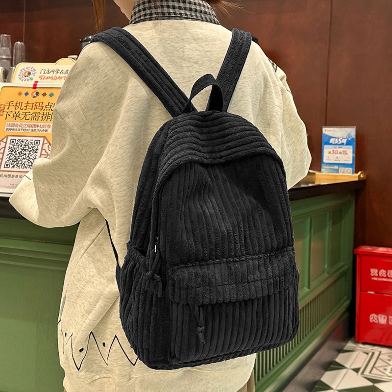 Rucksack Aus Weichem Cord Brehn