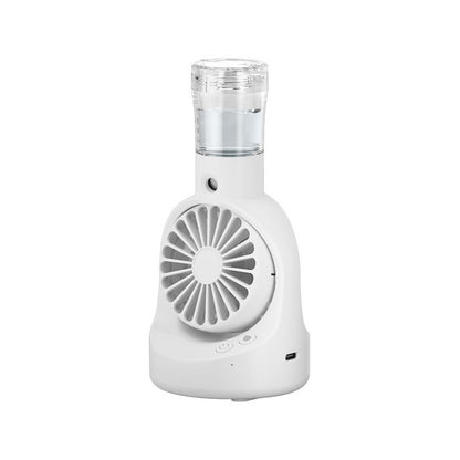 Damen tragbarer Mini Ventilator mit Wassernebel Brehn