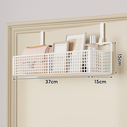 Über-Tür hängender doppelter belüfteter Mesh-Speicherkorb-Organizer mit Haken