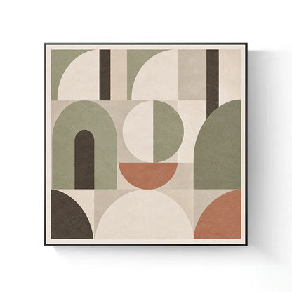 Moderne Geometrische Kunst Leinwand