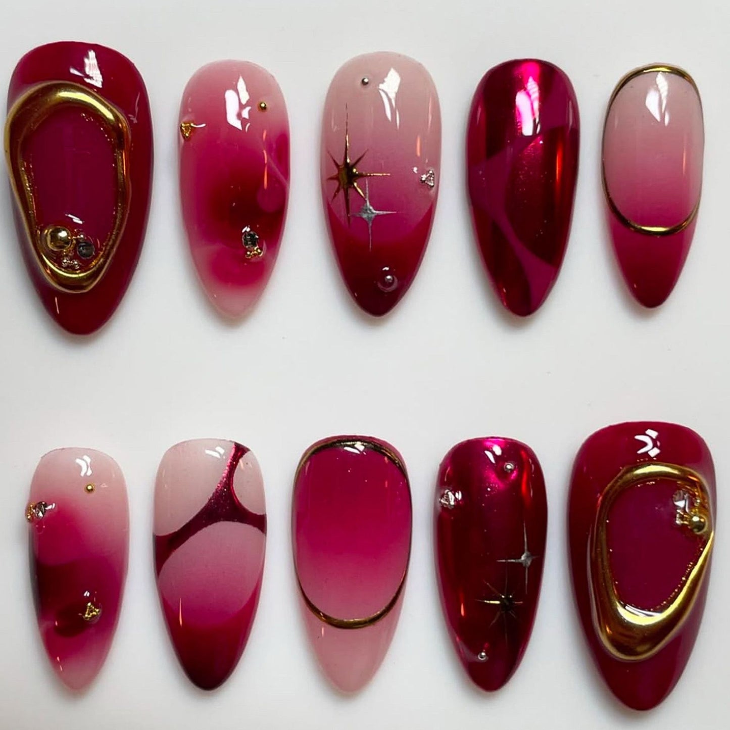 Thematic Artisan Press-On Nail Set Brehn
