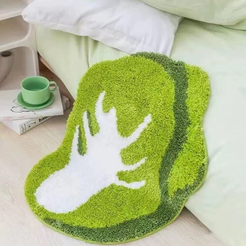 Elegante Badezimmermatte