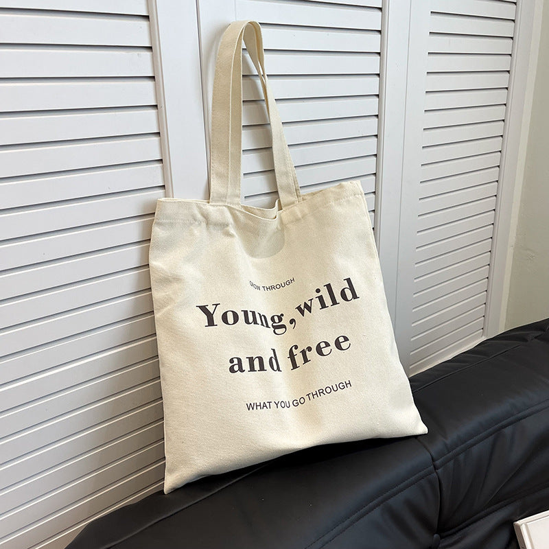 Motivational Canvas Tote Bag Brehn