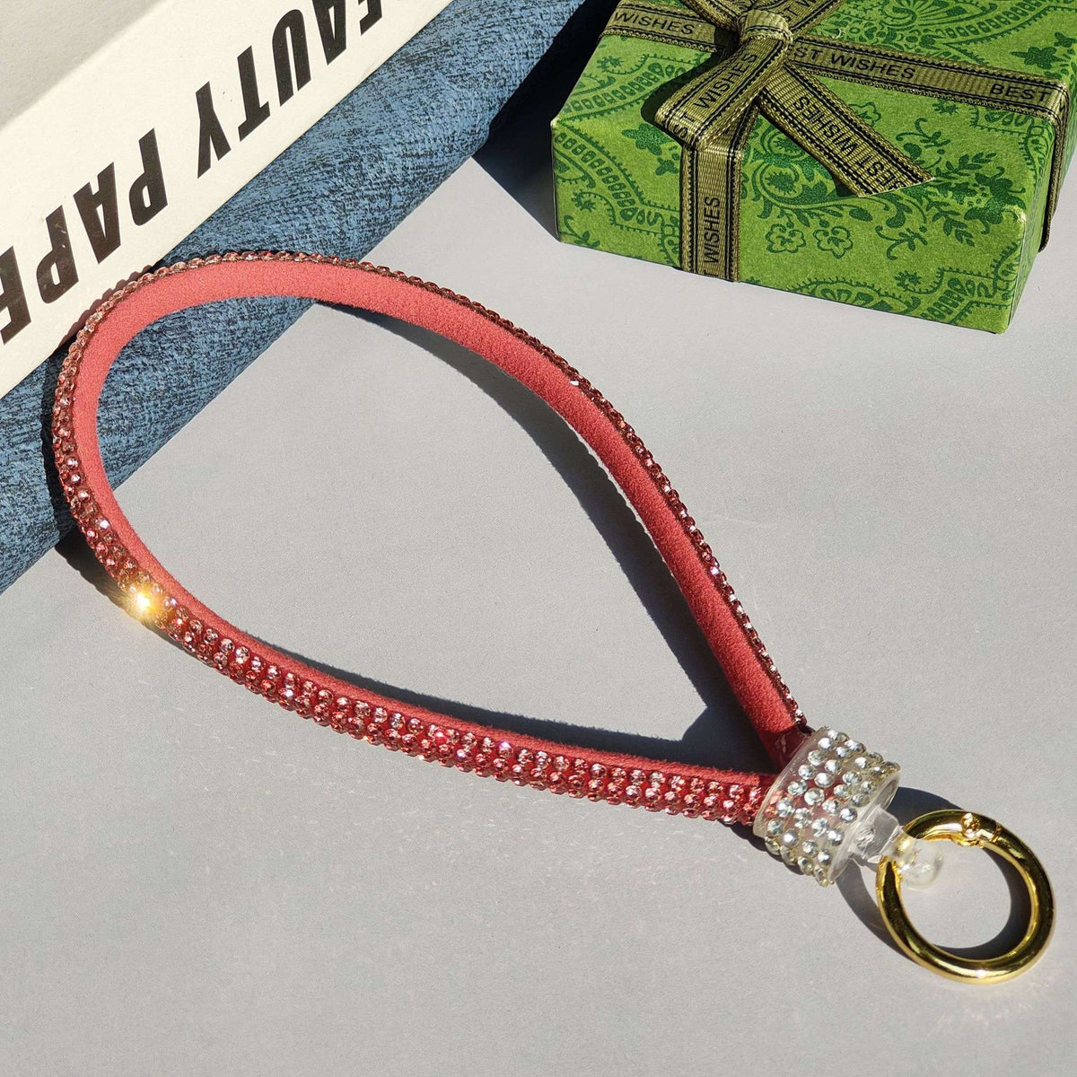 Glitzernder Strass-Handy-Lanyard Brehn