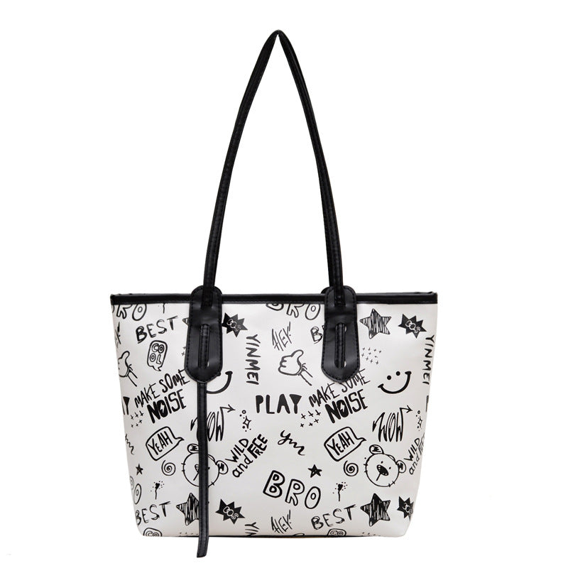 WoPlayful Graphic Tote Bag Brehn