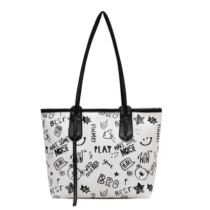 WoPlayful Graphic Tote Bag Brehn