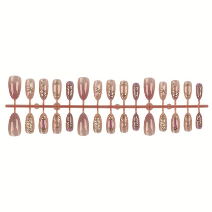 Premium Dekorativer Nagelspitzen Satz