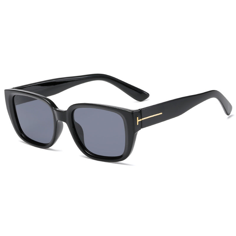 Damen modische quadratische Sonnenbrille mit elegantem Rahmen Brehn