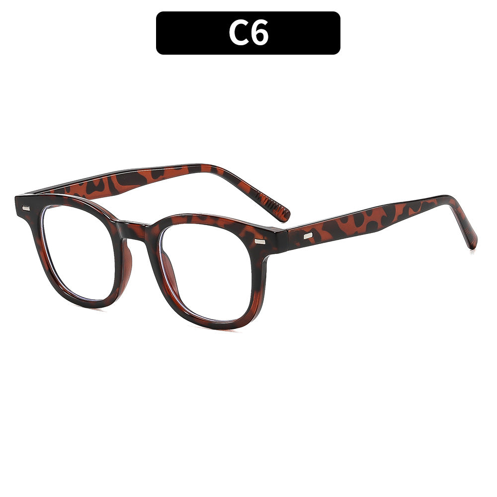 Retro-Quadratische-Rahmen-Brille