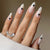 Herz-Themen Press-On Nagelkunst Brehn