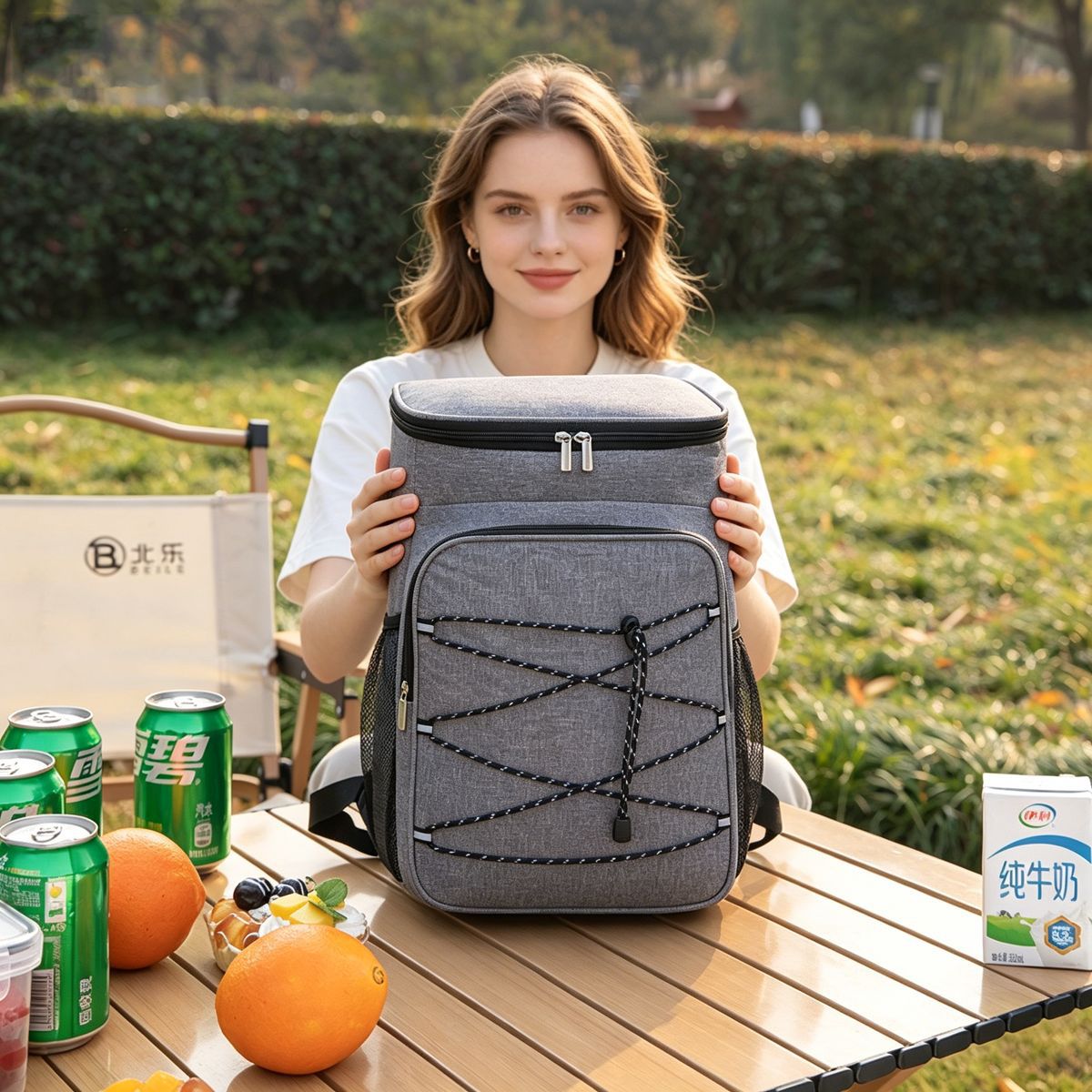 Isolierte Mehrfachfächer-Rucksack