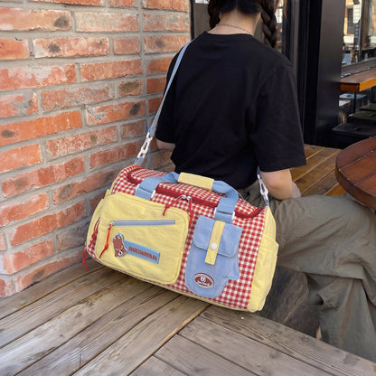 Stilvolle Mehrfach-Abteil Reise-Duffle-Bag Brehn