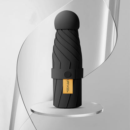 Damen UV-Schutz Falt-Regenschirm mit innovativem Mechanismus Brehn
