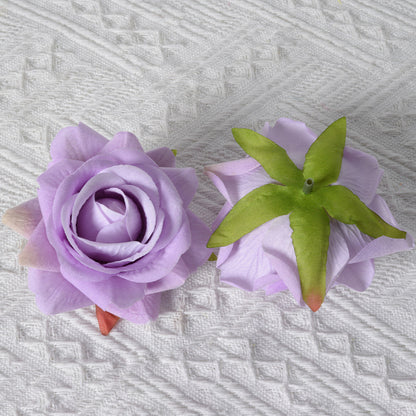 Elegante Stoff-Rosen-Haarspange