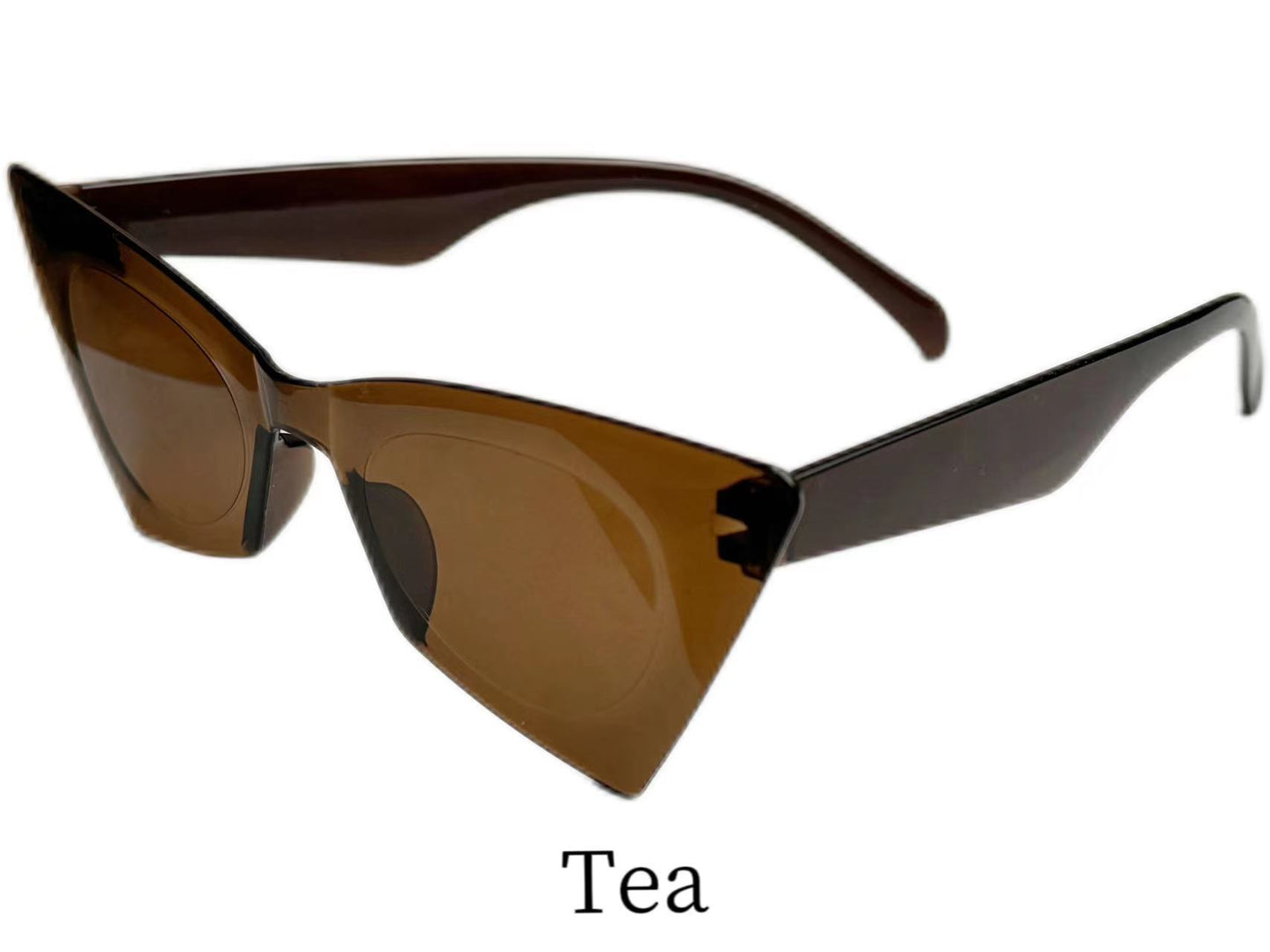 Damen Modische Transparente Sonnenbrille Brehn