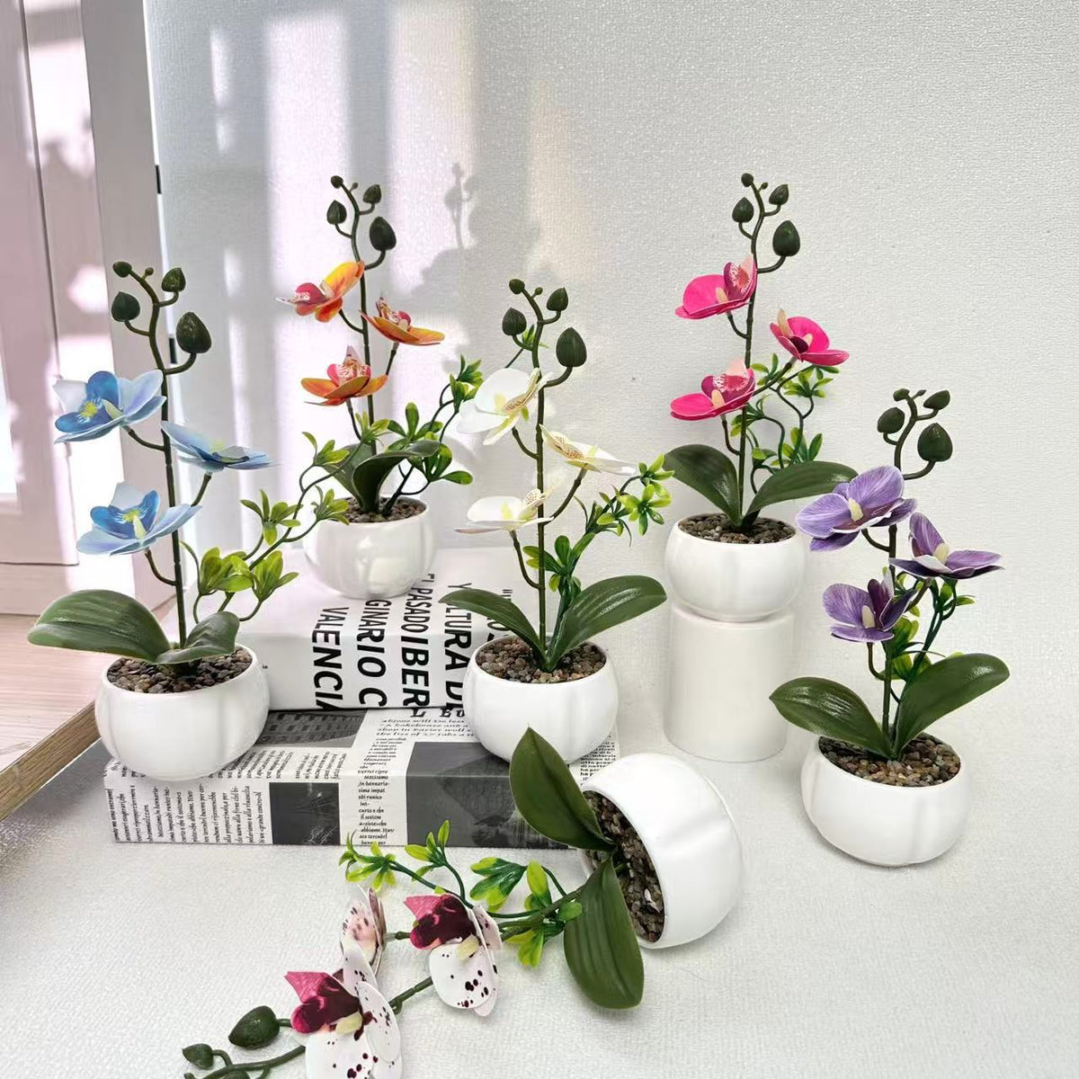 Elegante Künstliche Orchideenpflanze für Dekorative Wohnraumgestaltung