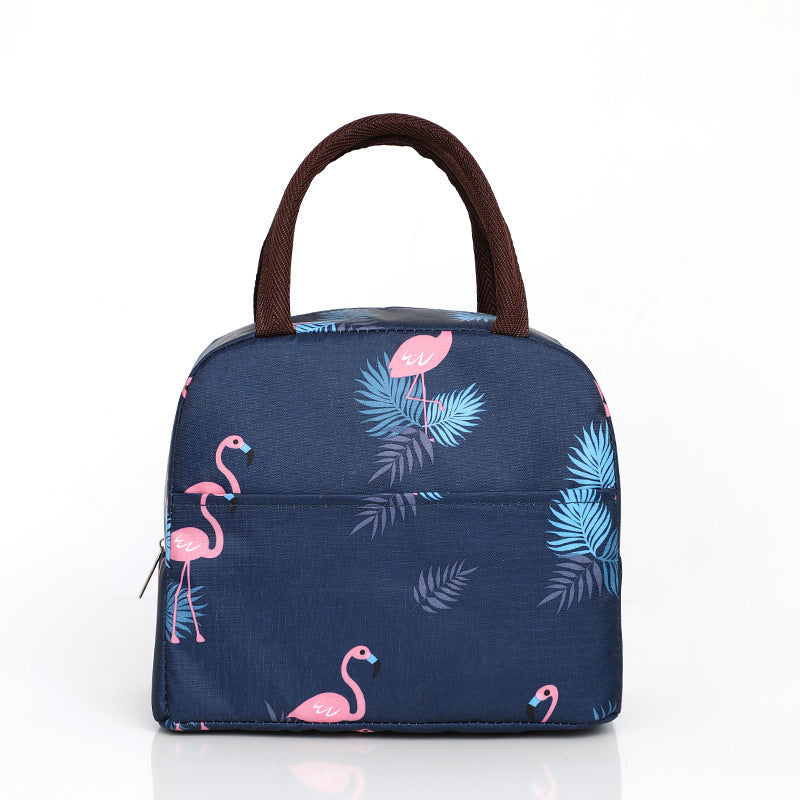 Isolierte Flamingo-Themen Lunch-Tasche Brehn