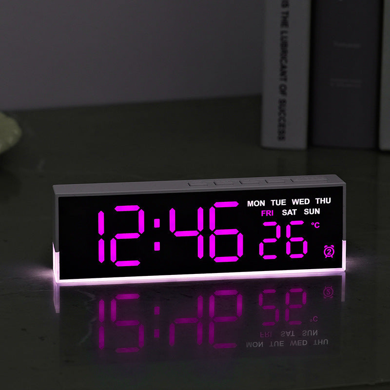Digitaluhr mit Integriertem Thermometer und Wochentagsanzeige Brehn