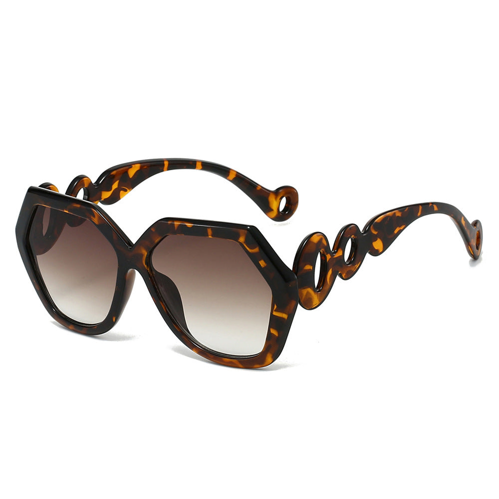 Künstlerische geometrische Sonnenbrille Brehn