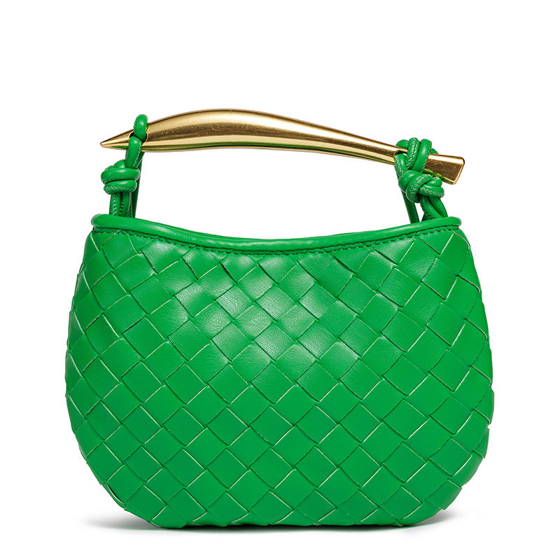Stilvolle geflochtene Handtasche Brehn