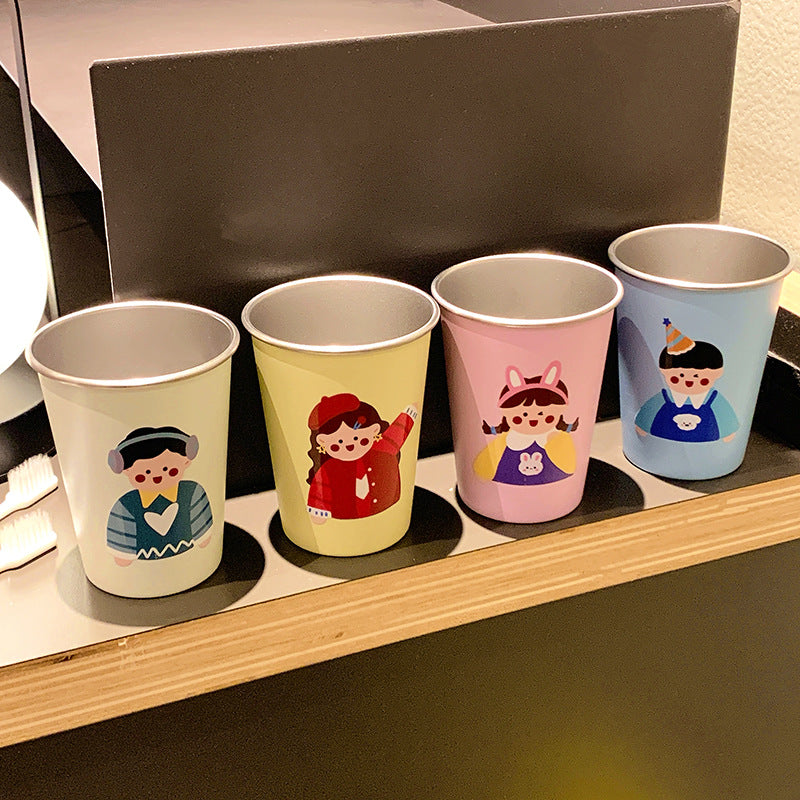 Spaßiger Trinkbecher mit Fröhlichem Kinderdesign Brehn