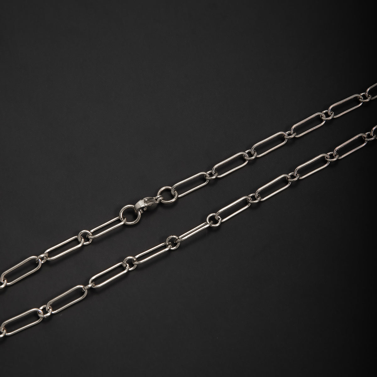 Elegante offene Gliederkette Halskette Brehn
